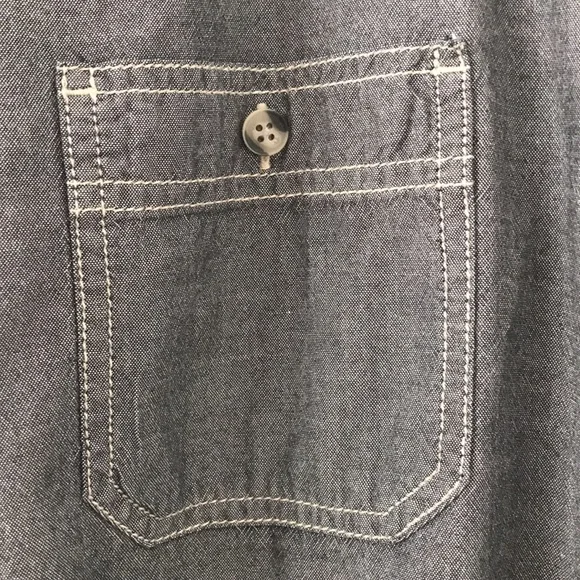 Weatherproof Grey cotton button down - Picture 6 of 10